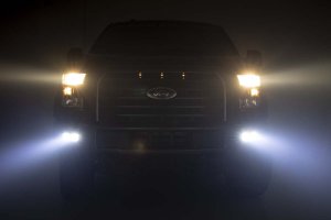 Ford F-150 LED Light Kit - Fog Mount - Rough Country - Dual 2